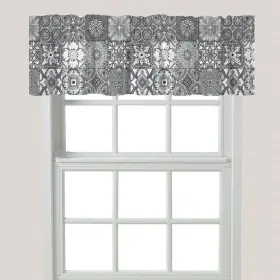 89614334 Laural Home Gray Granada Window Valance