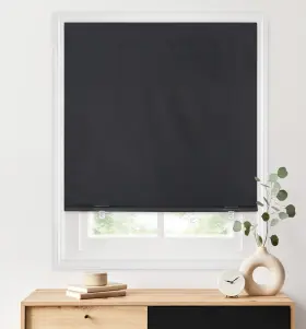 Lazblinds 731694708995 100% Blackout Roller Shades No Tools Drill Cordless Blinds For