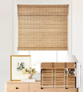 Lazblinds M Zlm 001 No Tools Drill Cordless 20 Inch W X 64 H Light Filtering-brown206
