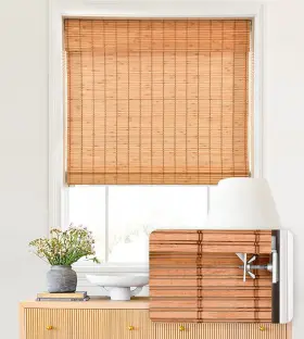 P-zlm-030 Lazblinds No Tools Drill Cordless 23 Inch W X 64 H Light Filtering-wood01