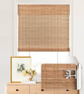 Lazblinds P-zlm-745 No Tools 29 Inch W X 64 H Light Filtering-ceylon Russet