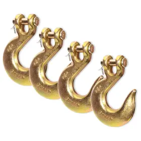 Hg-1.2-10 Leero 10 Pack 1/2 Inch Clevis Slip Hook Heavy Duty Grade 70 Hooks 11 300 L