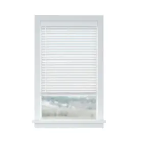 1049269 Levolor Basics Cordless Light Filtering Faux Wood Blinds Easy To Install 2̶