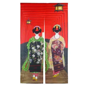 Ligicky 414745634840 Noren Japanese Style Doorway Curtain Kyoto Geisha Girls At Fushimi Inch