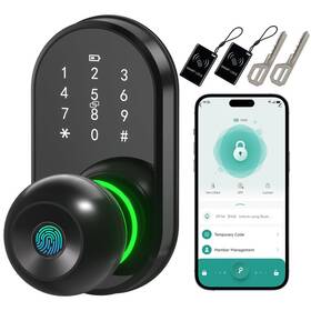 Linkthai B0fs6x43jk Smart Door Lock Keyless Entry Knob Keypad Fingerprint