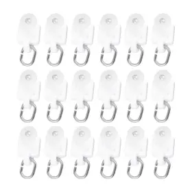 Lioobo 760898399036 Curtain Glider Hooks Track Rail Runner Mute Wheel Rollers Hook Ball P
