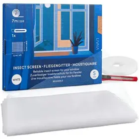 Vk-liv-00111 Livaia Mosquito Netting 4ftx3.6ft Net For Window Screen 4ft X 3.6ft White