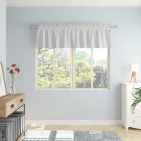 Ltgjmrp1-5218c04 Lktcobtac Greyish Small Tiers Kitchen Short Mini Window Curtains Valance 18 Inche