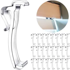 Lofrcin 705114539667 24 Pack Clear 2.5 Inch Valance Clips Blinds Retainer Horizontal