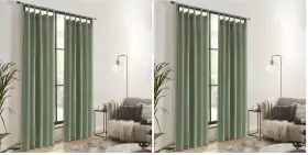 972107-272-80-84-714 Loft Living Winmate Topsions 3-way Header Insulated Curtain Panel Pair Each 8