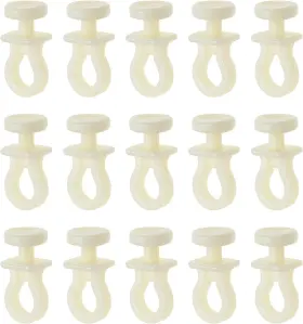 Lt Easiyl 744110930825 100pcs Curtain Track Pulleys Hooks Rollers Rail Slider Several