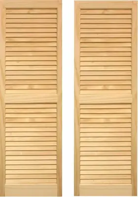 Shl43 Ltl Home Products Exterior Solid Wood 15 Inch X 43 Unfinished Pine