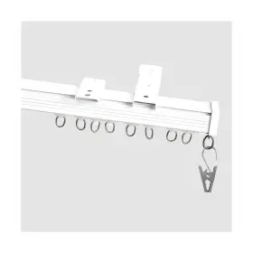 Luminbarrier 702291402791 Curtain Track Heavy Duty Ceiling Wall Mount Sliding Rail Rod Sy