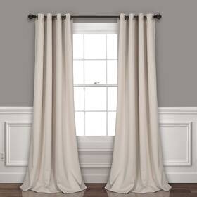 Lush Decor 16t003464 Insulated Grommet Blackout Window Curtain Panels Pair 52 Inch W X 12