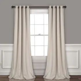 16t003464 Lush Decor Insulated Grommet Blackout Window Curtain Panels Pair 52 Inch W X 12
