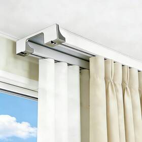 Lxsehn Xyteh11 Silent Double Row Ceiling Curtain Track Heavy-duty Rail
