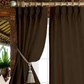 Pol52 Magic Drapes Cocoab Tpp 45 Natural Blackout Curtains Pinch Pleated Window Treatment Room Da