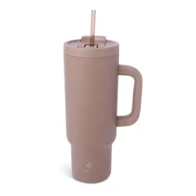 Manna 196557230219 Leisure Stainless Steel Insulated Tumbler With Leak-proof Dual Function