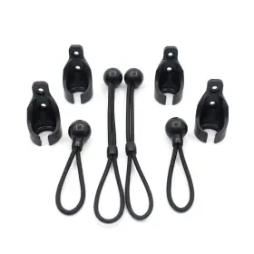Maoeryan 537360280132 Roller Shade Tie Downs Curtains Back With Holder Receivers Wall... Fast Ship