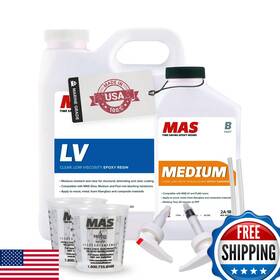 Mas B0ct64y8zp Epoxies Marine Epoxy Resin Kit 1.5-quart Medium 21 High Performance