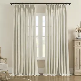 Mwhz-chm-3-84w96 Maswond Extra Wide Pinch Pleated Curtains 84 X 96 Inches Long Light Filter Inch