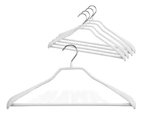 Mawa 42/ls By Reston Lloyd Bodyform Series Non-slip Space-saving Clothes Hanger Wit