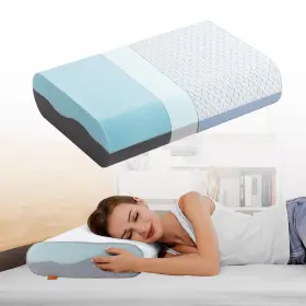 Gy-pl04m-8 Maxzzz Memory Foam Pillows Gel Cooling Bed Sleep Pillow Removable