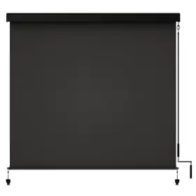Zrs021bk-11 May In Color Outdoor Roller Shades For Patio With Valance New Material Blinds Wit
