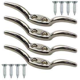 Meetoot Bah-zabcc-66-4 4pcs Blind Accessories Hooks Zinc Alloy Cord Cleat Winder Rope Hook
