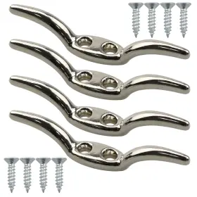 Bah-zabcc-66-4 Meetoot 4pcs Blind Accessories Hooks Zinc Alloy Cord Cleat Winder Rope Hook