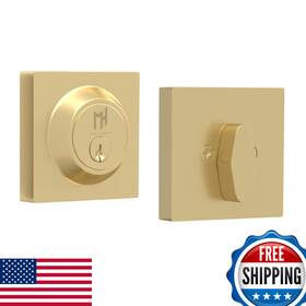 Mega Handles B0cgvkcfhh - Premium Deadbolt I Entry Lock Heavy Duty Square Lockin