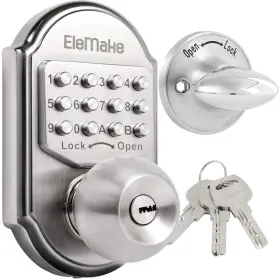 B088zxv4l8 Megaflint Keyless Entry Keypad Deadbolt Door Lock 304 Stainless Steel 100