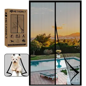 Szu0369 Metaonly Magnetic Screen Door Fits Size 38 Inch X 82 Actual 40 83