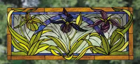 22928 Meyda Tiffany Stained Glass Window -