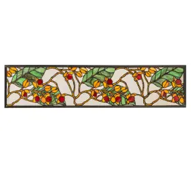 257031 Meyda Tiffany Bittersweet 8-1/4 Inch Tall X 35-3/4 W Stained - Brown