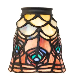 27459 Meyda Tiffany Stained Glass / Fan Glassware -