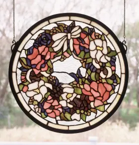48324 Meyda Tiffany Stained Glass Window -