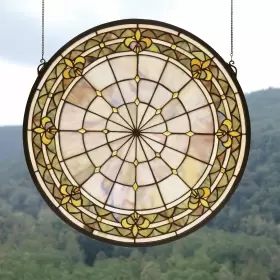 49840 Meyda Tiffany Stained Glass Window -