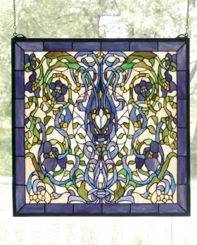66280 Meyda Tiffany Stained Glass Window -