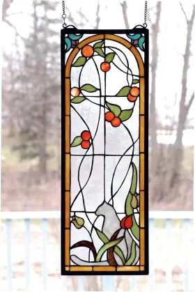 67117 Meyda Tiffany Stained Glass Window -