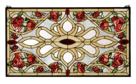 67139 Meyda Tiffany Stained Glass Window -