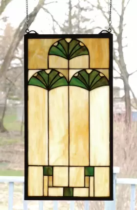 67787 Meyda Tiffany Stained Glass Window -