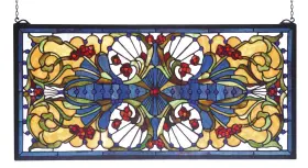 77909 Meyda Tiffany Stained Glass Window -