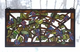 78088 Meyda Tiffany Stained Glass Window -