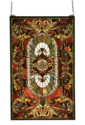 78103 Meyda Tiffany Stained Glass Window -