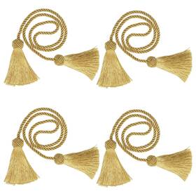 Mifengda Mif-000148 4 Pack Curtain Tiebacks Window Decorative Tassels Tieba