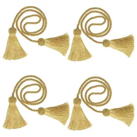 Mif-000148 Mifengda 4 Pack Curtain Tiebacks Window Decorative Tassels Tieba