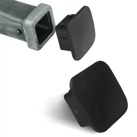 Mibhg902bl-1.25in Miytsya 1 Pc Car Tow Hook Dust Plug 1.25in Rubber Square Mouth Trailer Recei