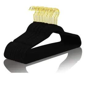 Dk-ke-99 Mizgi Premium Velvet Hangers Pack 60 Pcs Heavyduty - Non Slip Slimline Velv