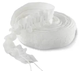 402-wt Mjmp Be-181/402-wt Curtain Pleating Tape 6 Yards White British Style Perfect For Making Home De